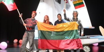 Nidoje prasidėjo Europos 420 ir 470 jachtų klasių jaunimo čempionatas