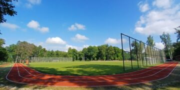 Baigti Žagarės miesto stadiono rekonstrukcijos darbai