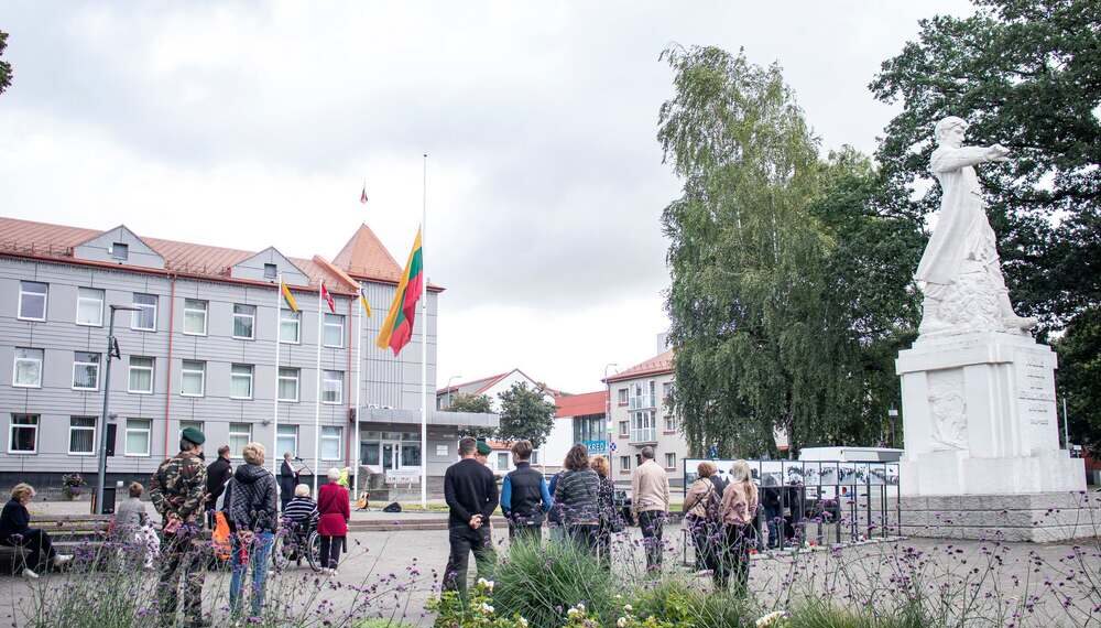 Baltijos kelio dienos minėjimas/Raseinių rajono kultūros centro nuotr.