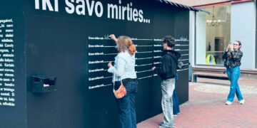 Šiauliuose – pasaulyje garsi instaliacija „Iki savo mirties...“