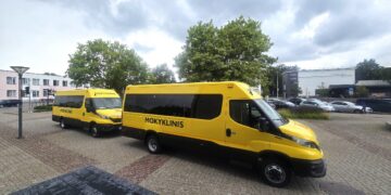 Klaipėdos rajoną pasiekė du nauji mokykliniai autobusai
