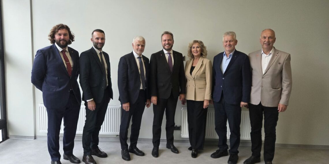 Susisiekimo ministro Juro Taminsko vizitas/Klaipėdos raj.sav.nuotr.