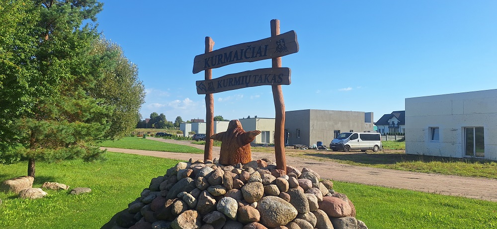 Kurmio statulėlė Kurmių take/Kretingos raj.sav.nuotr.