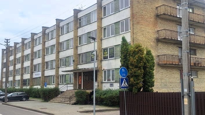 J. K. Chodkevičiaus gatvėje esančios administracinės patalpos/Kretingos raj.sav.nuotr.