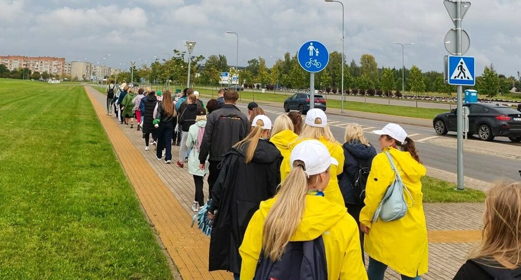 Pėsčiųjų žygis Mažeikiuose/Mažeikių raj.sav.nuotr.