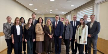 Tauragėje lankėsi Aplinkos ministrė Ieva Andriulaitytė