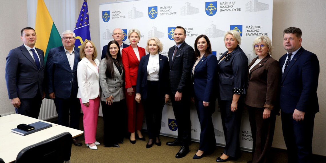 Ekonomikos ir finansų ministerijos atstovų vizitas/Mažeikių raj.sav.nuotr.