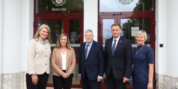Šiaulių 790-ojo gimtadienio proga mieste vieši miesto partnerio Omahos atstovai