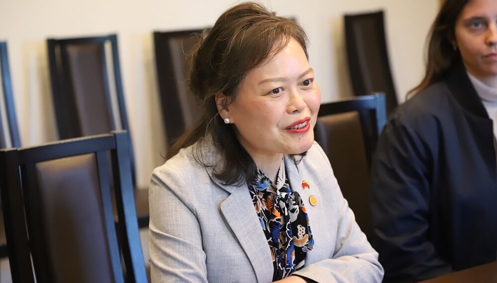 Taivaniečių atstovybės Lietuvoje vadovė Constance H. Wang/Šiaulių m.,sav.nuotr.