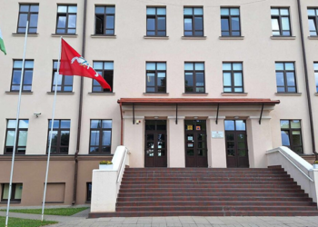 Kretingos rajone atidaryta atnaujinta Salantų gimnazijos valgykla