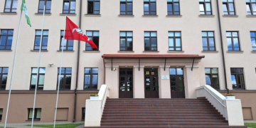 Kretingos rajone atidaryta atnaujinta Salantų gimnazijos valgykla