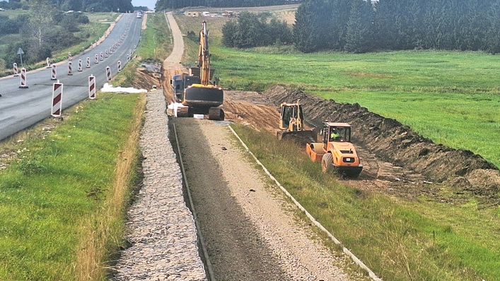 Pėsčiųjų ir dviračių tako nuo Kretingos iki Vydmantų remontas/AB „Via Lietuva“nuotr.