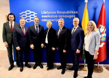 Jurbarko rajono savivaldybės vadovas susitiko su sveikatos apsaugos ministru Linu Kukuraičiu