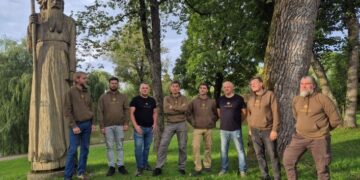 Vyrų fokloro grupė „Andulē“/Kretingos raj.sav.nuotr.