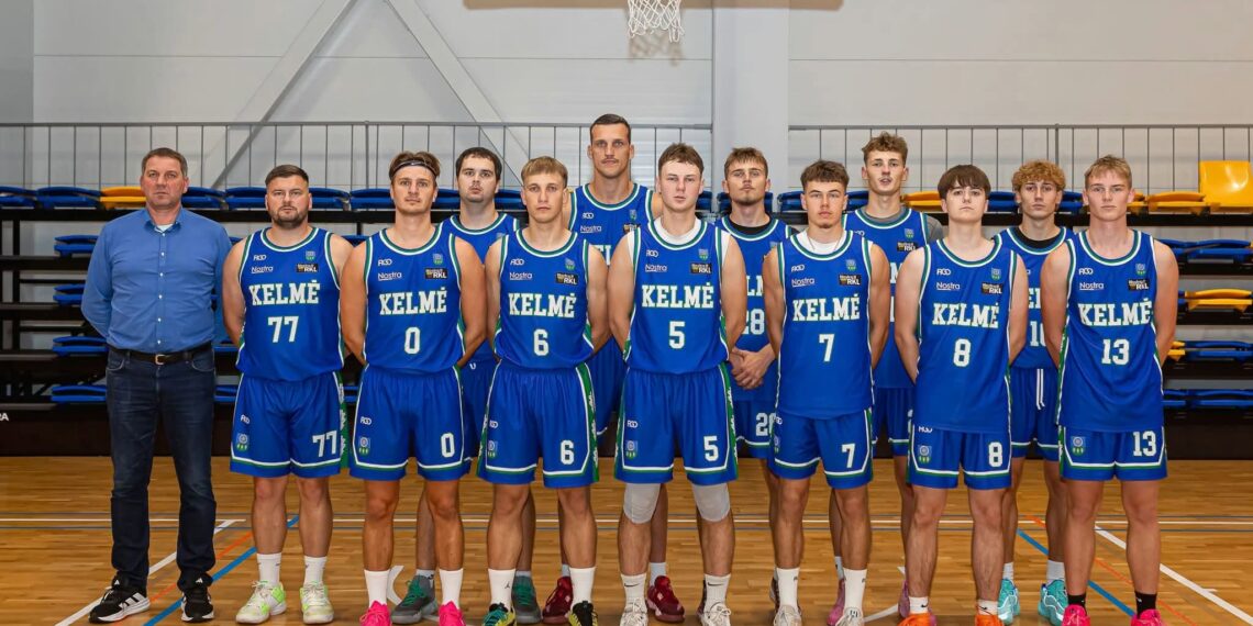 Kelmės krepšinio komanda/Kelmės raj.sav.nuotr.