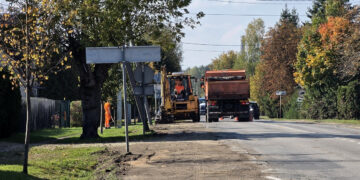 Mažeikiuose pradėti Algirdo gatvės atkarpos remonto darbai