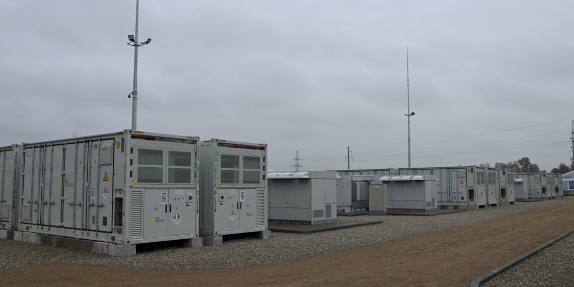 Baterijų energijos kaupimo parkas/Rietavo sav.nuotr.