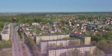 Bus tvarkomas daugiabučių kvartalas Gargžduose