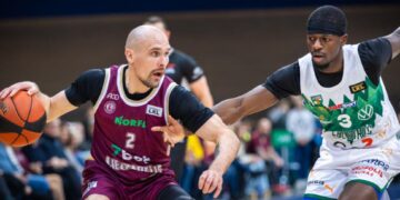 Dovis Bičkauskis (kairėje)/LKL/R. Lukoševičiaus nuotr.